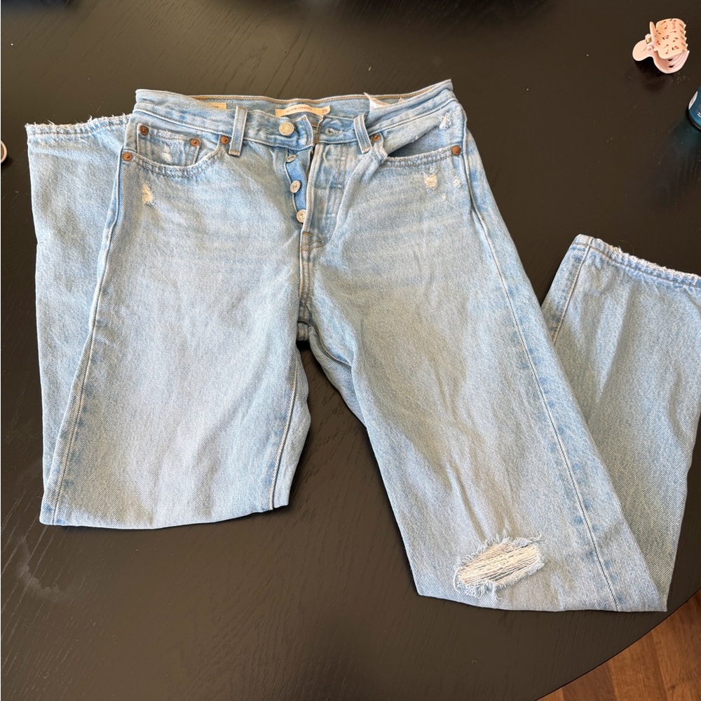 Levi's Premium Light Blue Denim Jeans